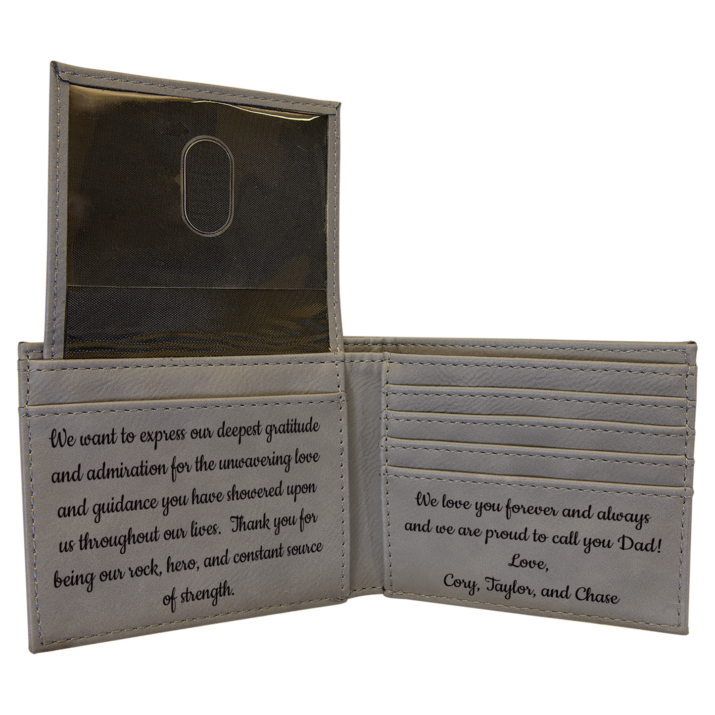 Personalized Bifold Wallet