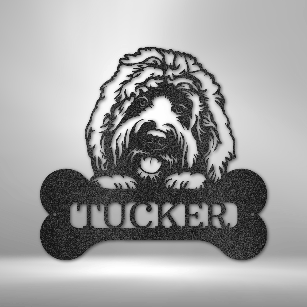 Pick Your Pup Monogram - Steel Sign