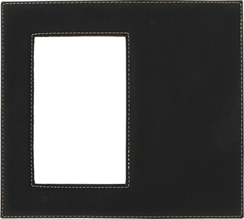Our First Leatherette Picture Frame - 4x6