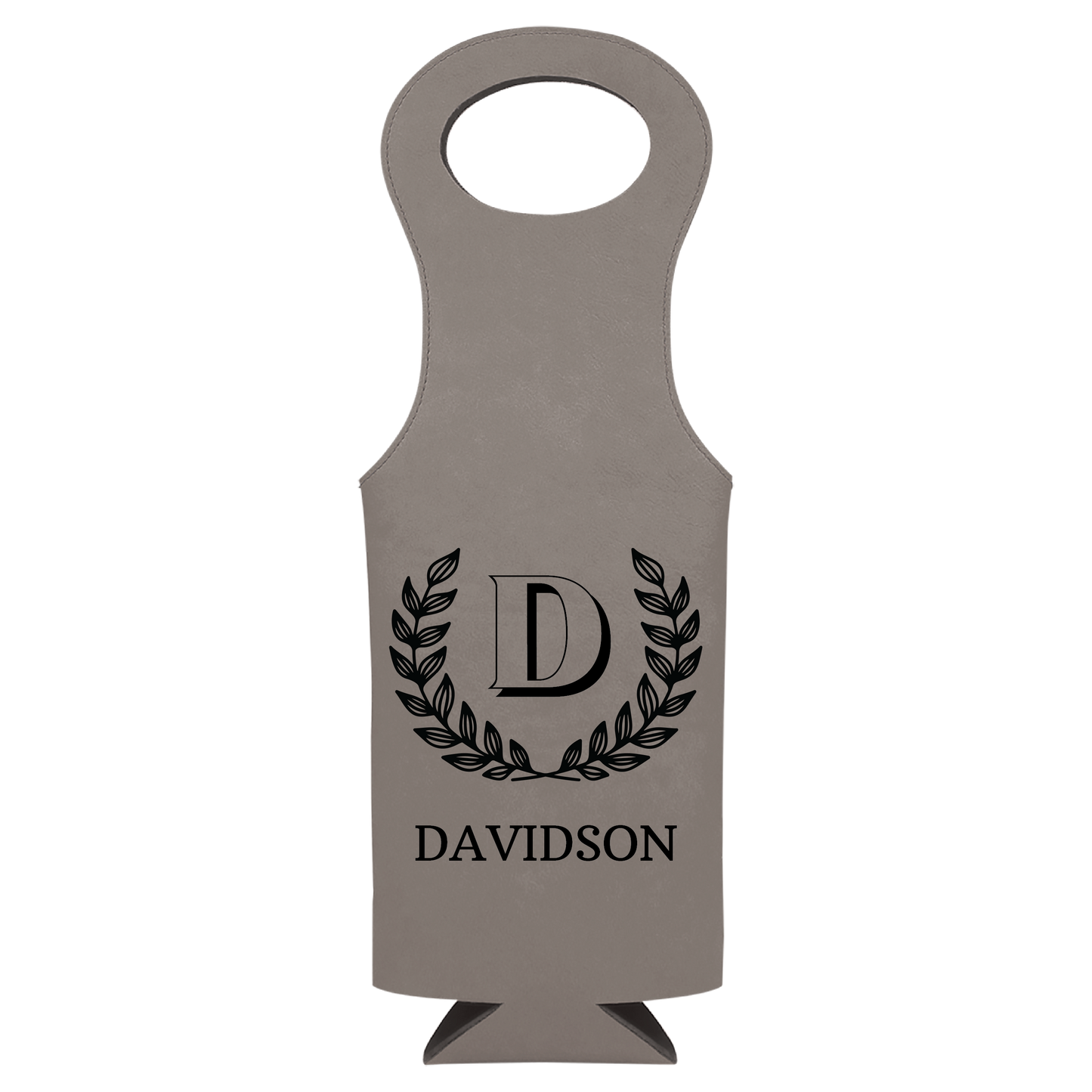 Personalized Wine Bottle Tote