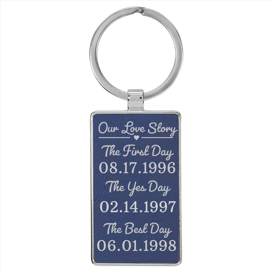 Our Love Story Keychain