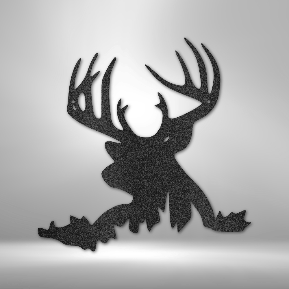 Deer Head - Steel Sign