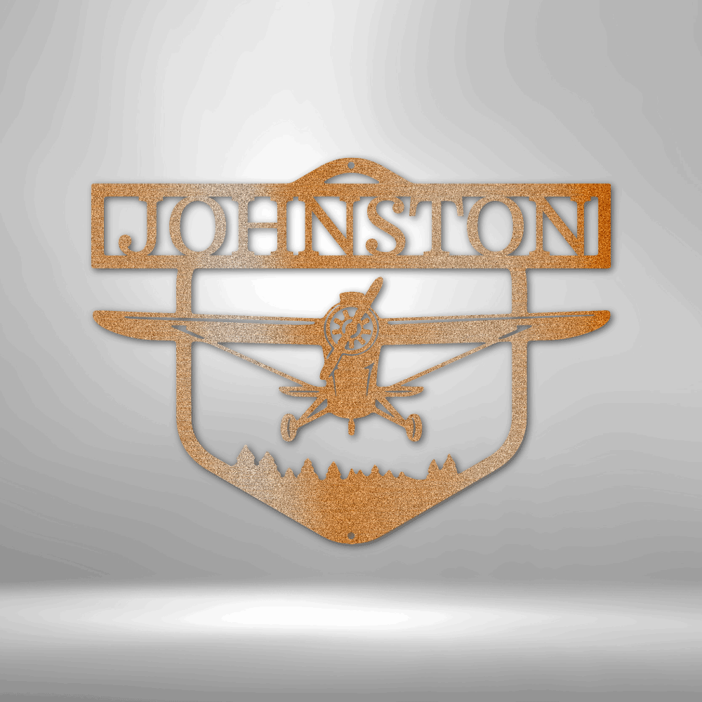 Flying High Monogram - Steel Sign – Amazing Monograms