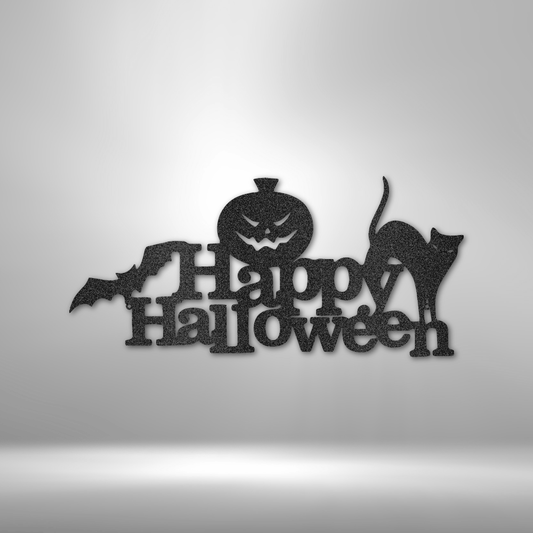 Happy Halloween - Steel Sign
