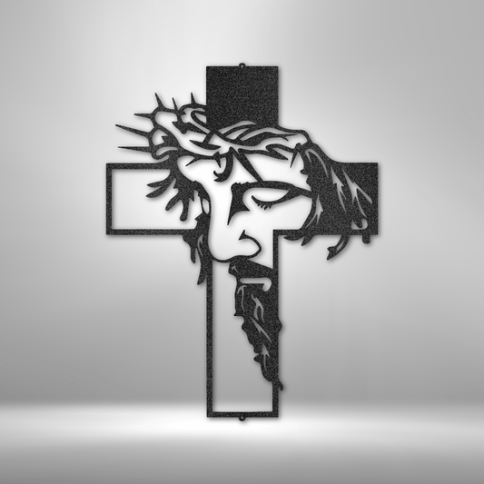 Christ Cross - Steel Sign