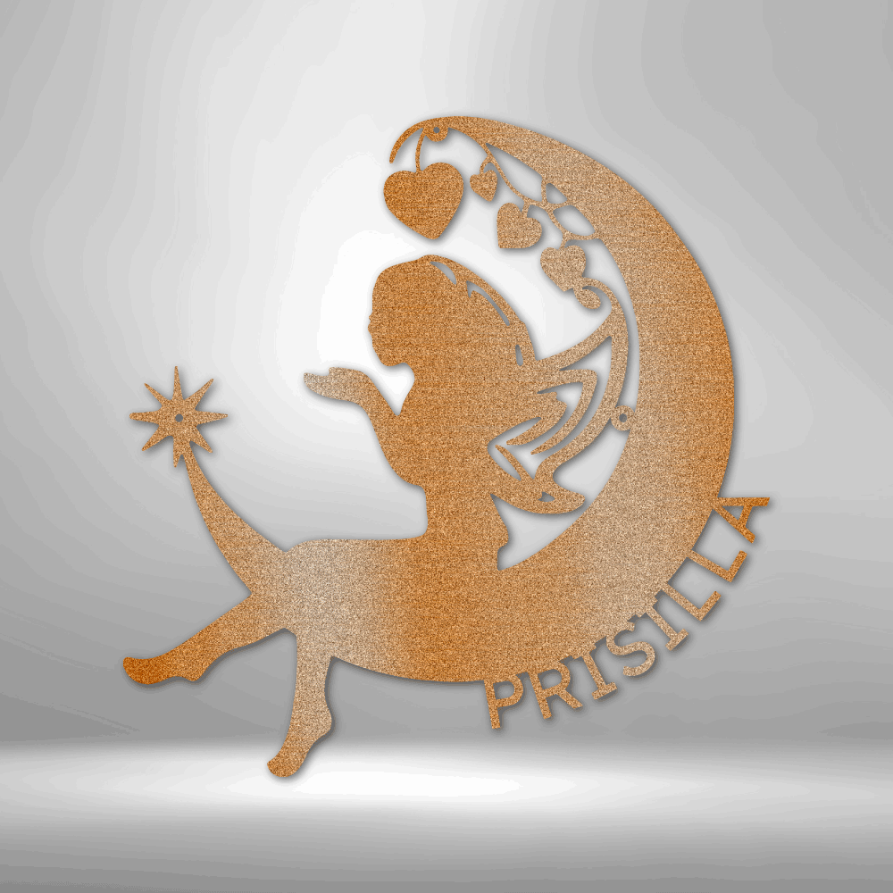 Fairy Moon Monogram