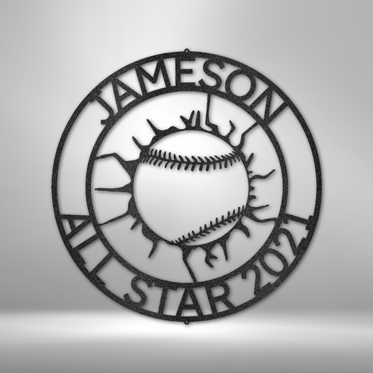 Ball Wall Monogram