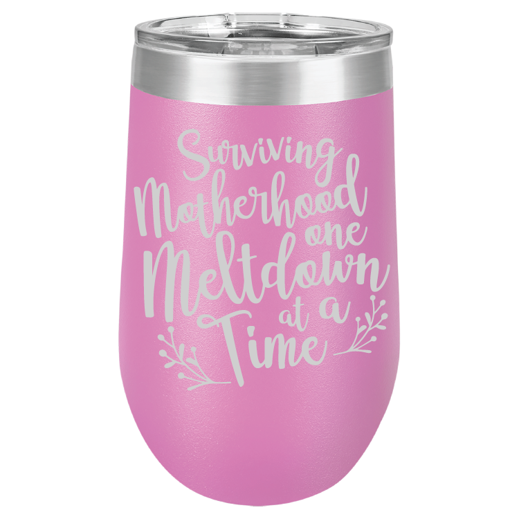 Motherhood Stemless Tumbler
