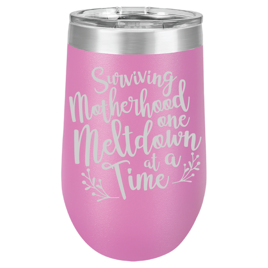 Motherhood Stemless Tumbler