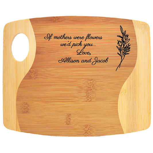 Mothers Like Flowers Cutting Board